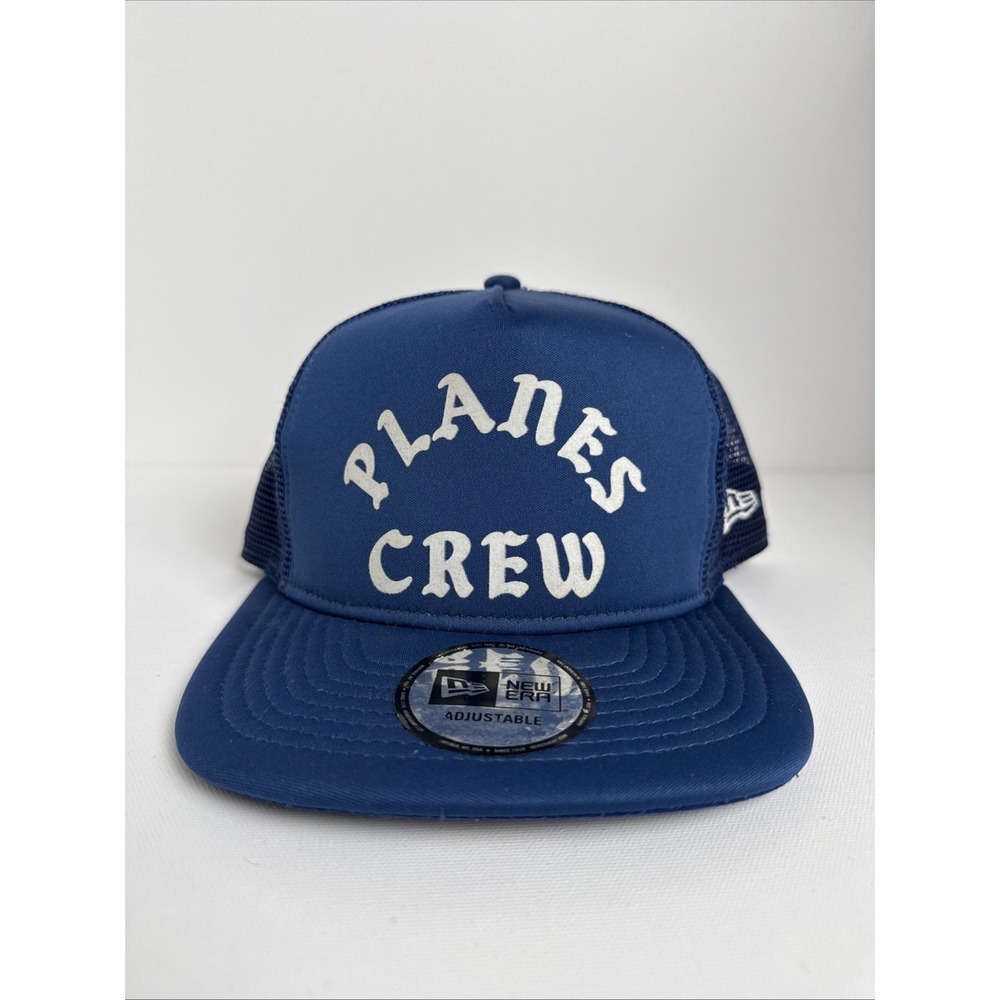Limited Paper Planes Crew Roc Nation Trucker Hat Snapback Blue Jay-Z New Era
